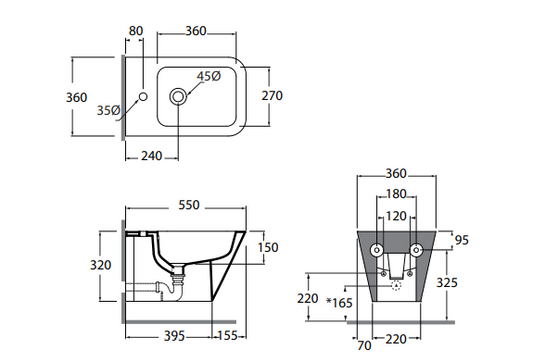 Биде за вграждане
