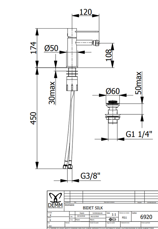 Смесител за биде