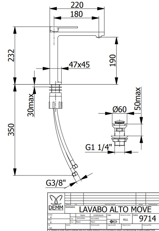 Смесител за умивалник