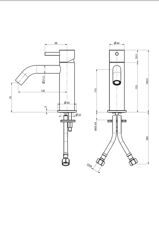 Смесител за умивалник